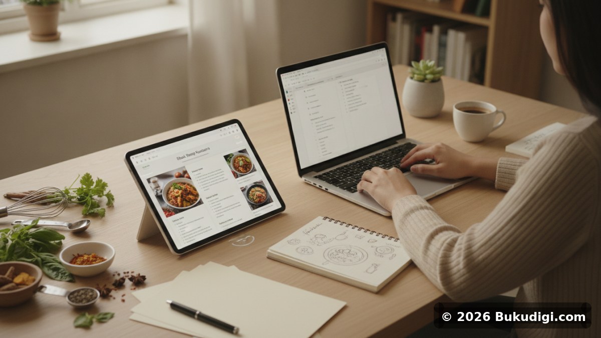 Cara Menyusun Ebook Resep yang Rapi dan Menarik