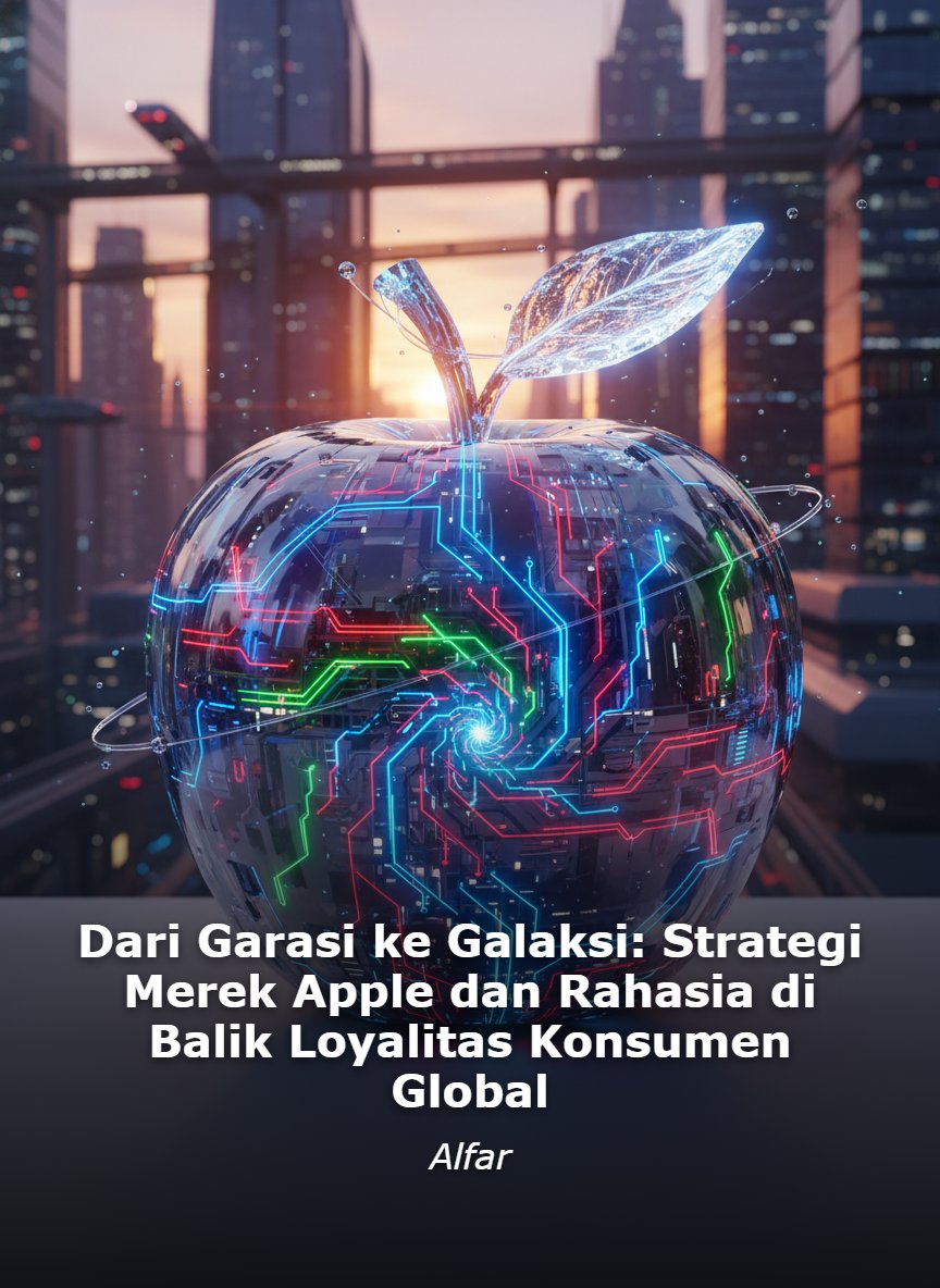 Dari Garasi ke Galaksi: Strategi Merek Apple dan Rahasia di Balik Loyalitas Konsumen Global