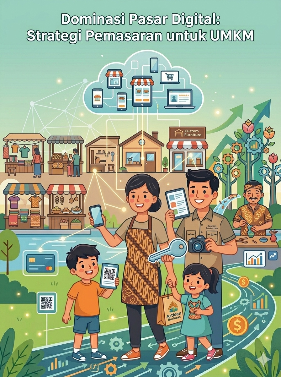 Dominasi Pasar Digital Strategi Pemasaran untuk UMKM