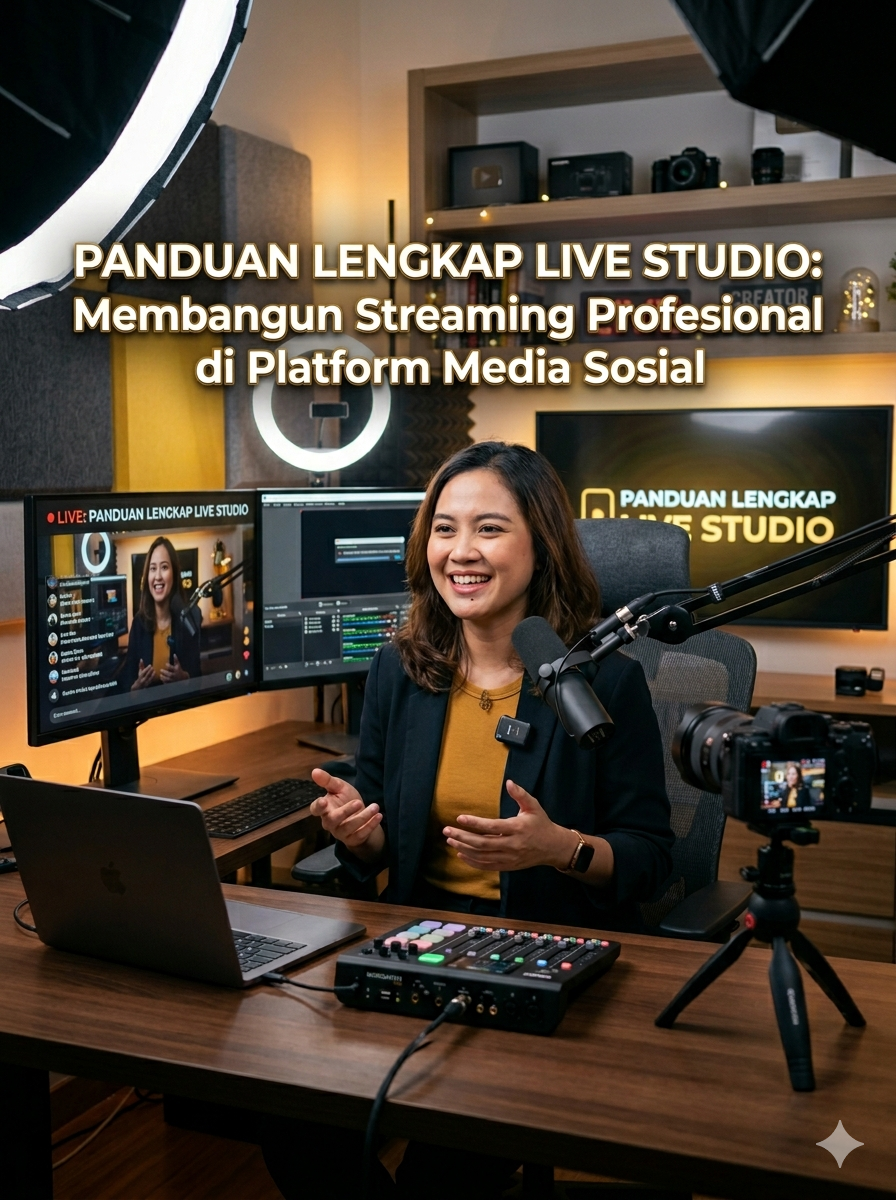 Panduan Lengkap Live Studio: Membangun Streaming Profesional di Platform Media Sosial
